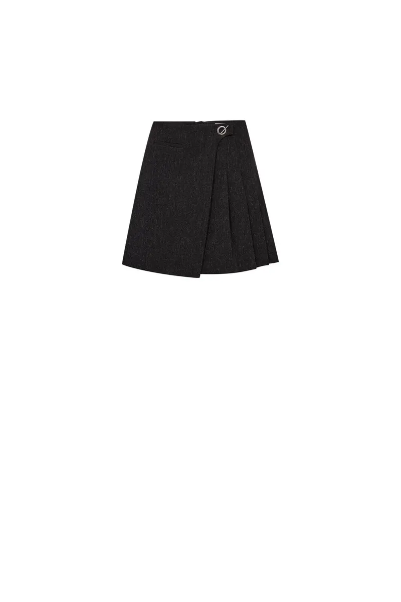 Gossia - Licago Skirt G3085 - Black Melange