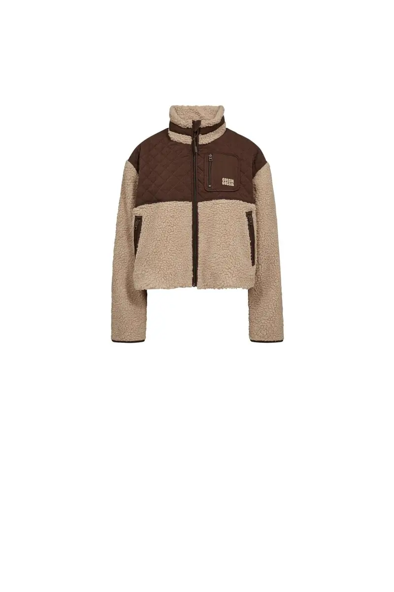 Gossia - Litsygo Jacket G3052 - Sand Brown Mix