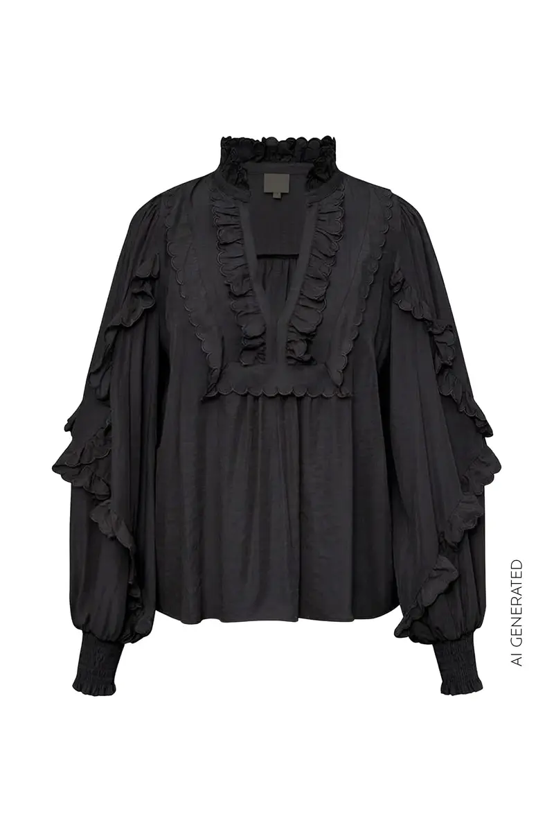 Gossia - Nanago Blouse G2618 - Black