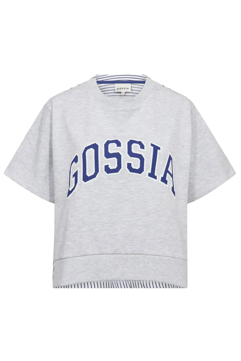 Gossia - Welago Mix Tee G3189 - Light Grey Melange