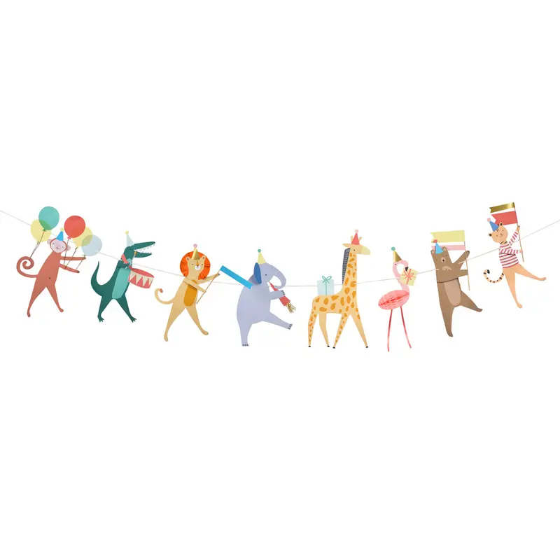 Guirlande, animal parade