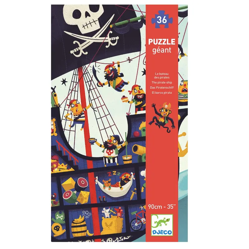 Gulvpuslespil, piratskib