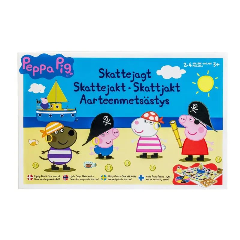 Gurli gris skatte jagt bræt spil.