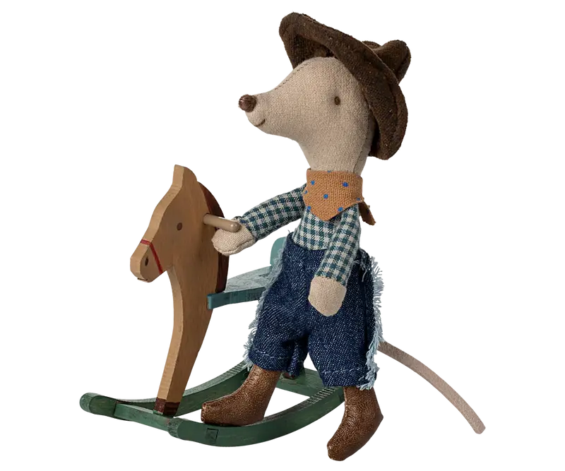 GYNGEHEST MED COWBOYMUS