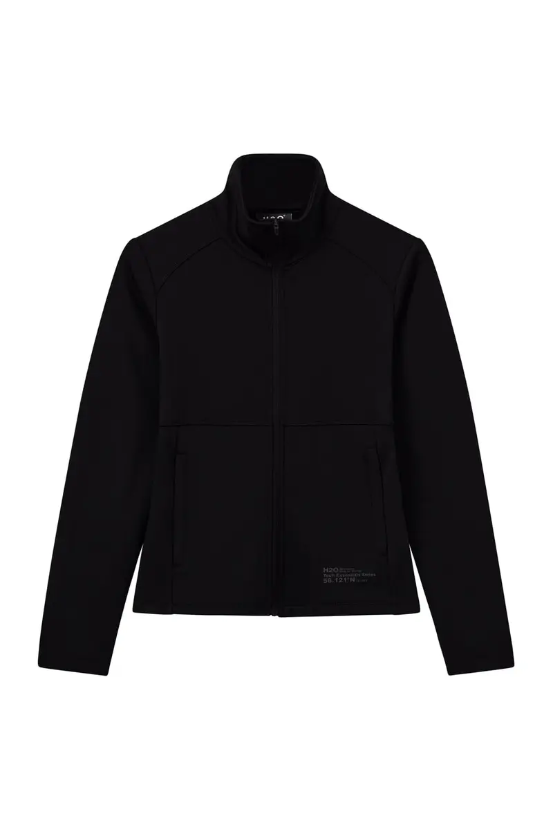 H2O - Birkholm Essential Midlayer Woman Full Zip 101070 - 3500 - Black