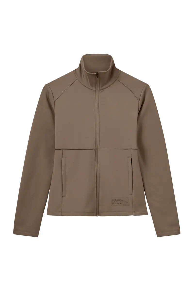 H2O - Birkholm Essential Midlayer Woman Full Zip 101070 - 3553 - Dusty Oak