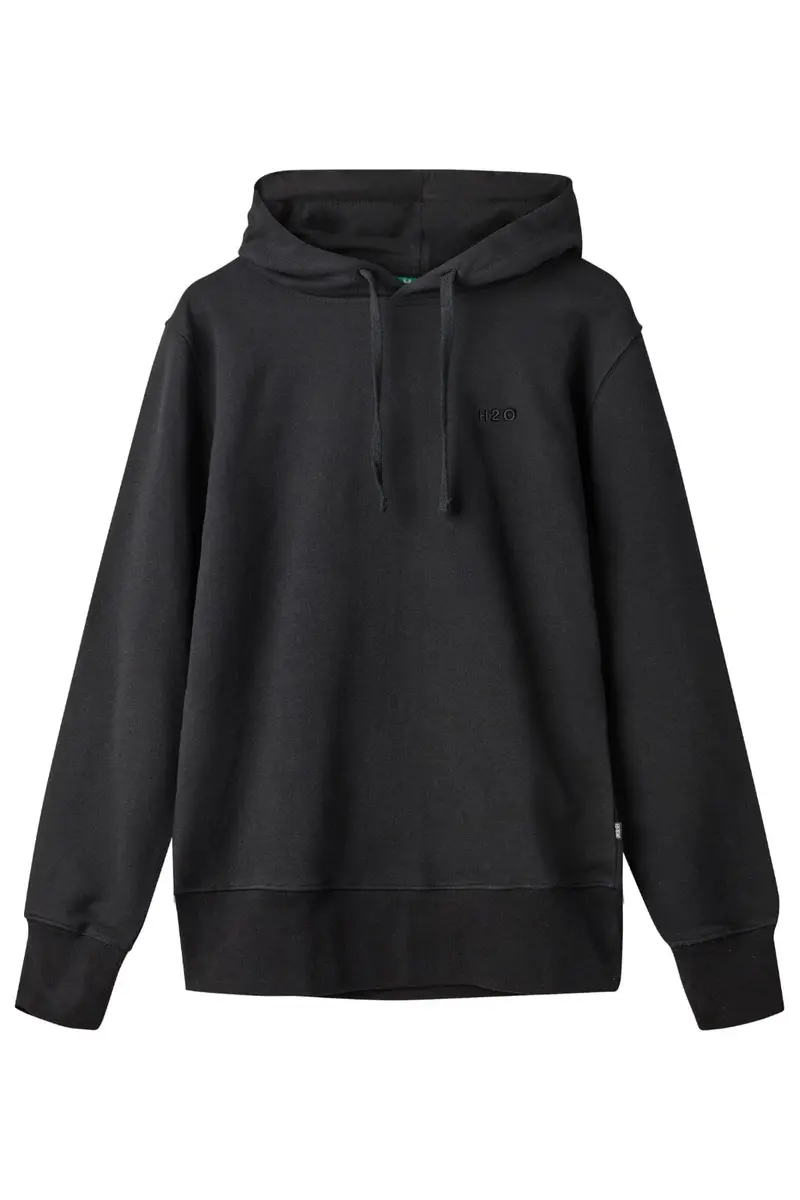 H2O - Happy Organic Sweat Hoodie - 3500 Black