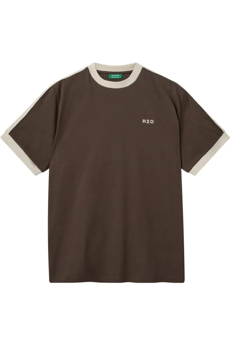 H2O - Klitmøller Oversize Tee 101022-S - 3601 - Espresso