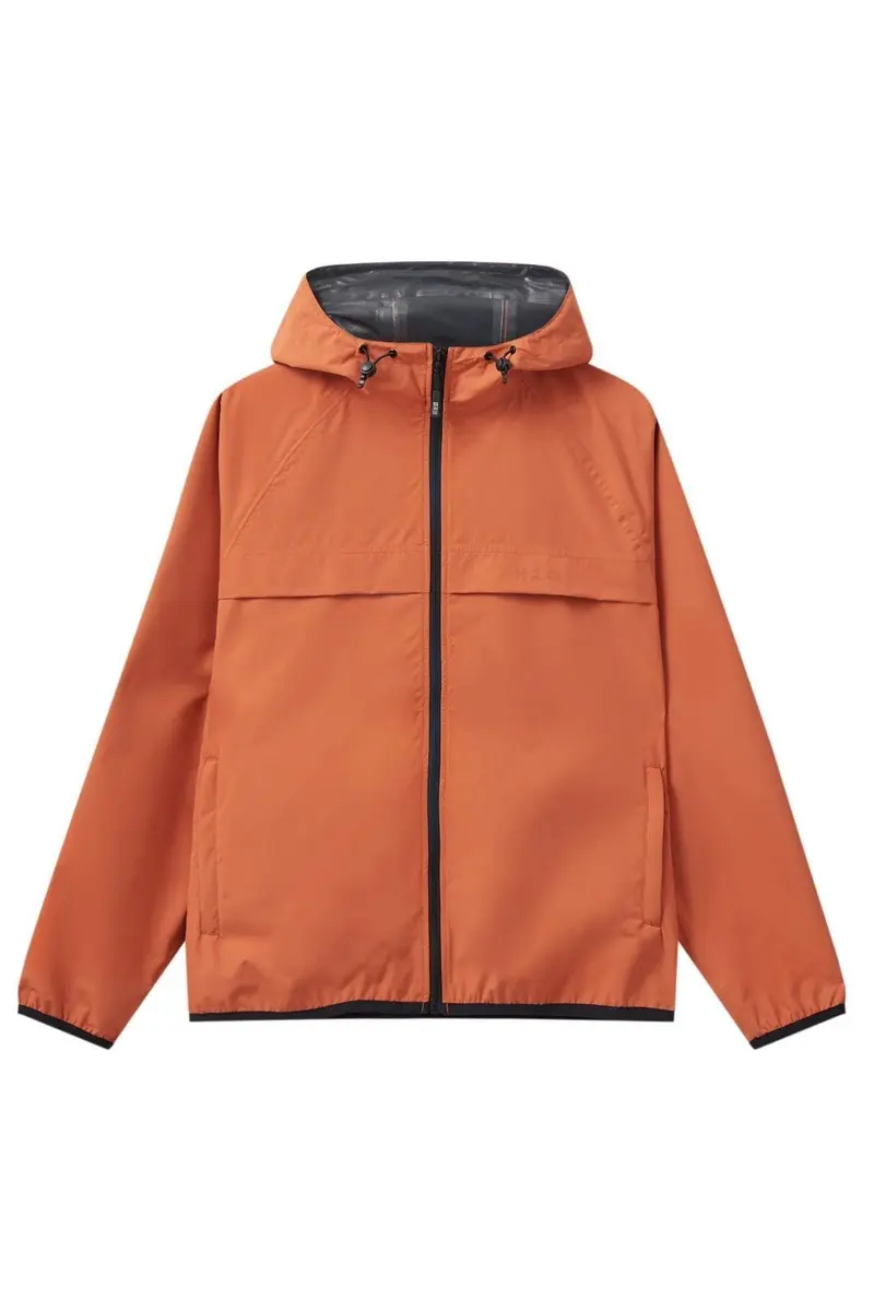 H2O - Rømø Lw Rain Jacket Packable - 2047 Autumn Leaf