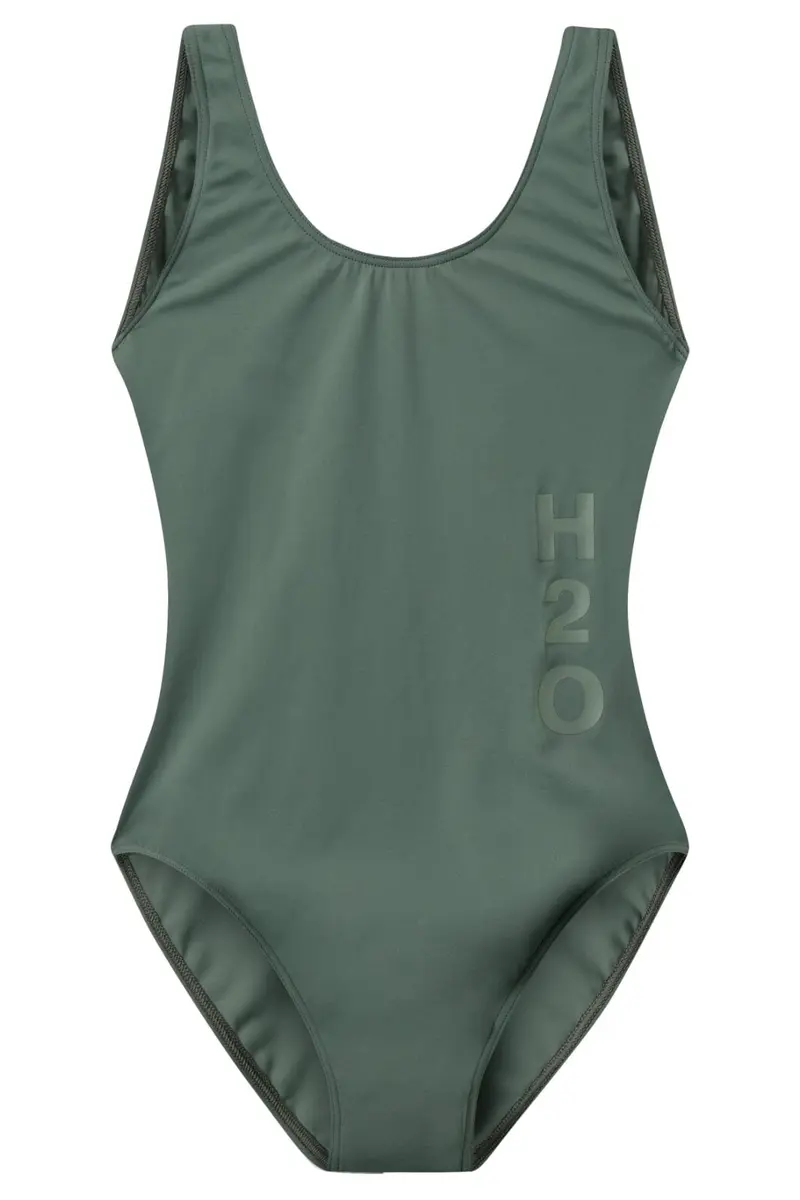 H2O - Tornø Logo Swim Suit 100956 - 3020 - Army