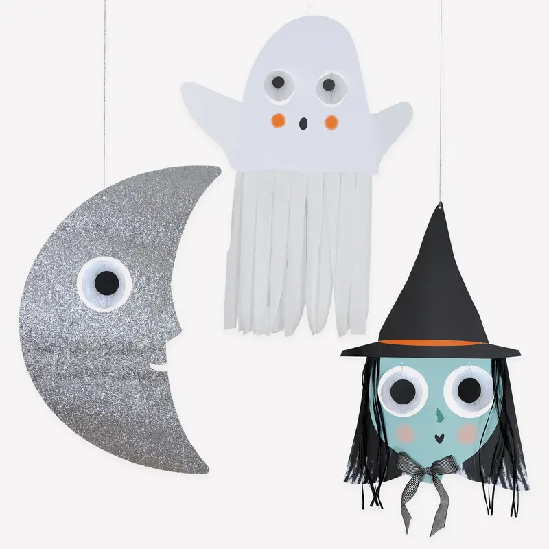 Hængende Halloweendekorationer, Moon
