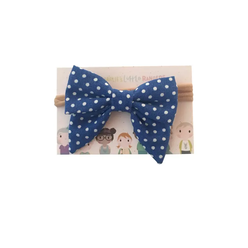 Hairbow | Blue Dots