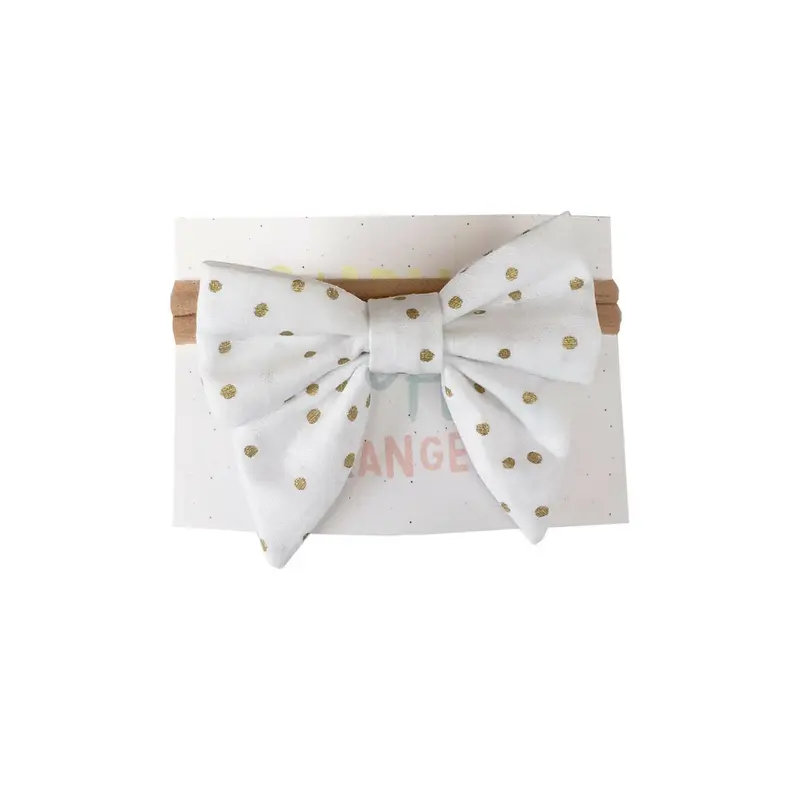 Hairbow | Golden dots