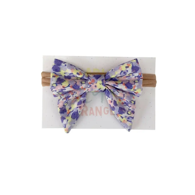 Hairbow | Lavender Floral