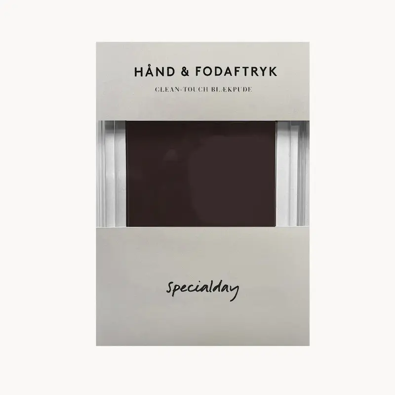 HÅND- OG FODAFTRYK BRUN