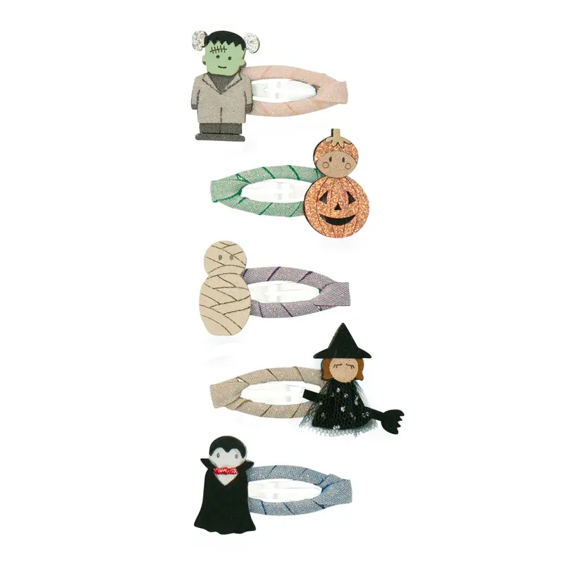 Hårspænder, 5 stk, Halloween