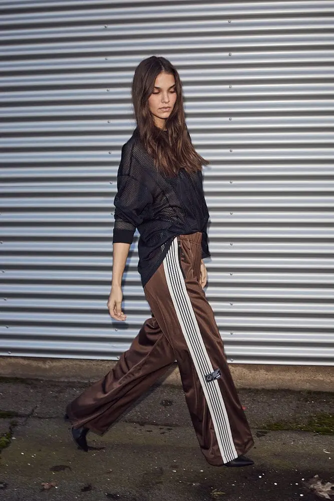 Haute L'Amitié - Baggy Track Pants HL10018 - Mocca