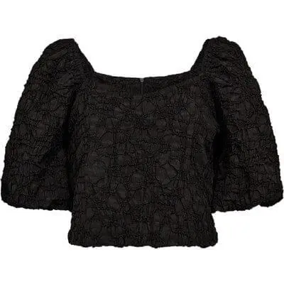 Haute L'Amitié - Dazzy Top HL10121 - Black