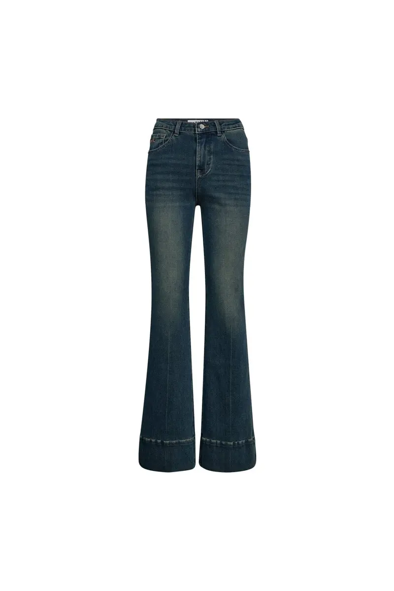 Haute L'Amitié - Demi Flare Tall Jeans Hl10350 - Blue