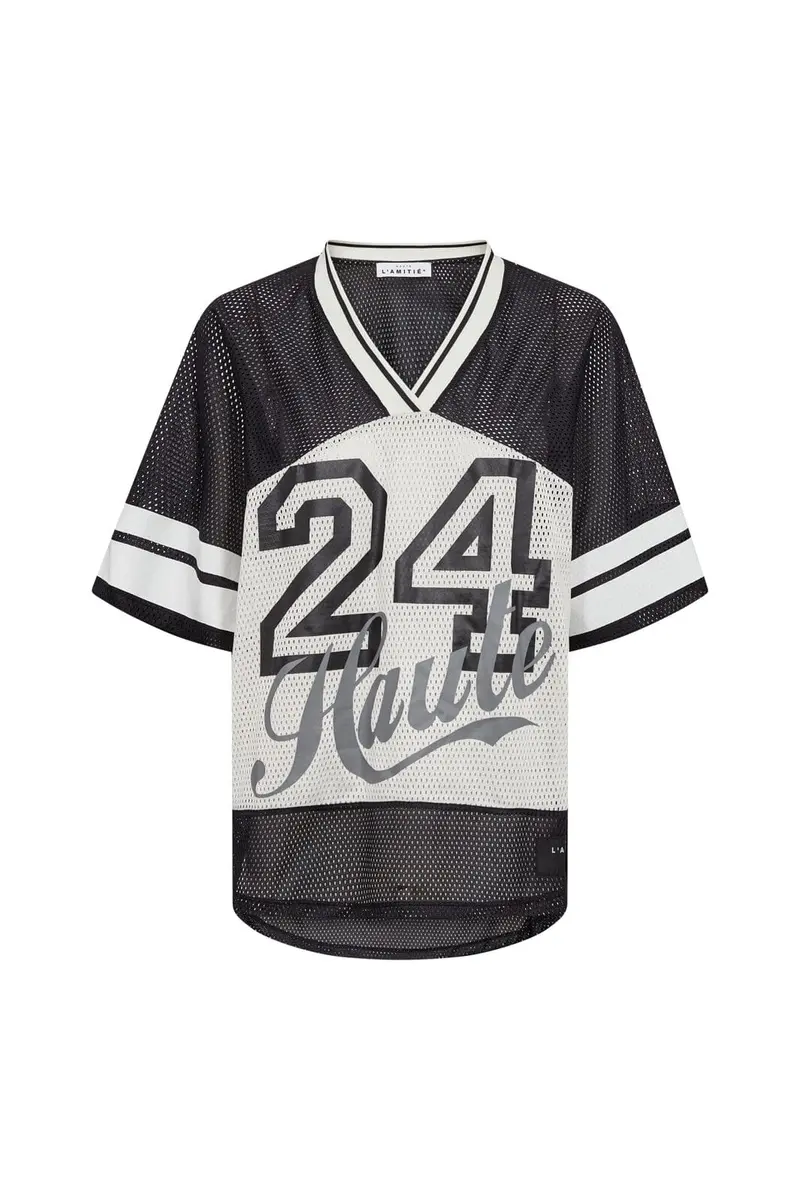 Haute L'Amitié - Drift Combo Number Tee HL10478 - Black