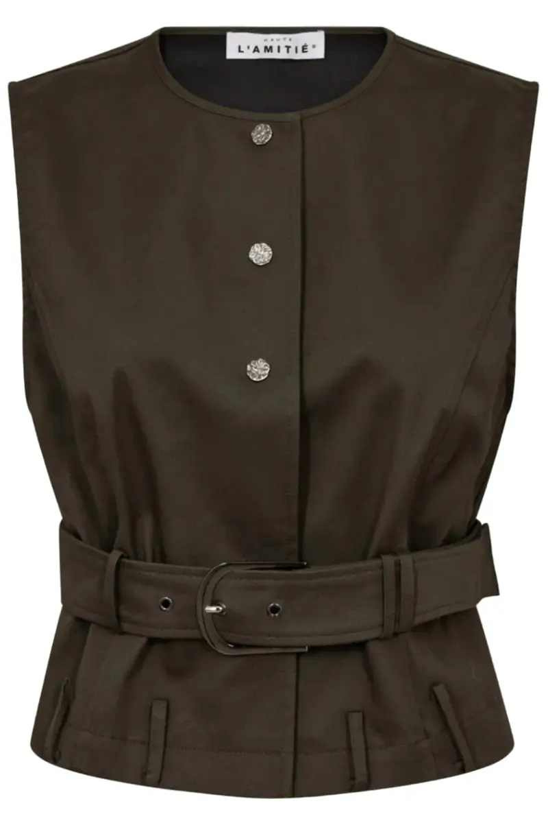Haute L'Amitié - Enya Belt Vest HL10615 - Army