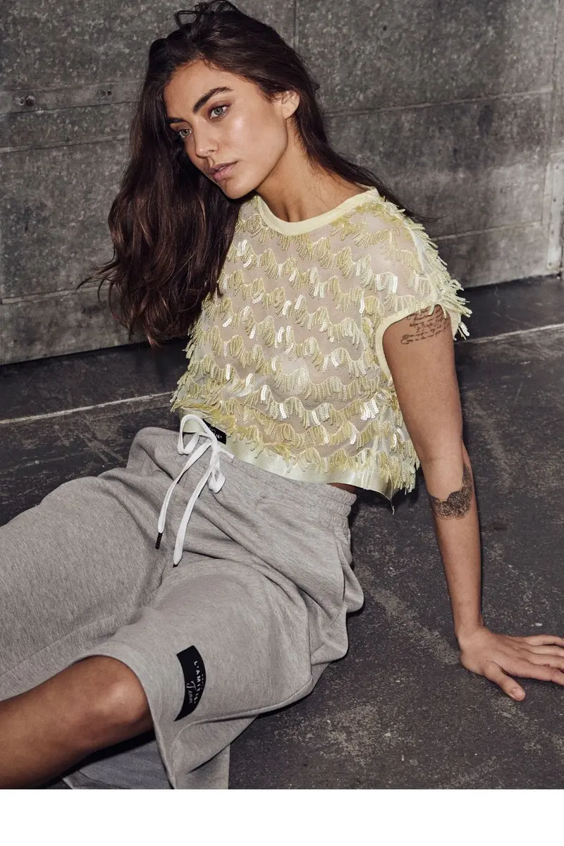 Haute L'Amitié - Limone Crop Top HL10603 - Pale Yellow