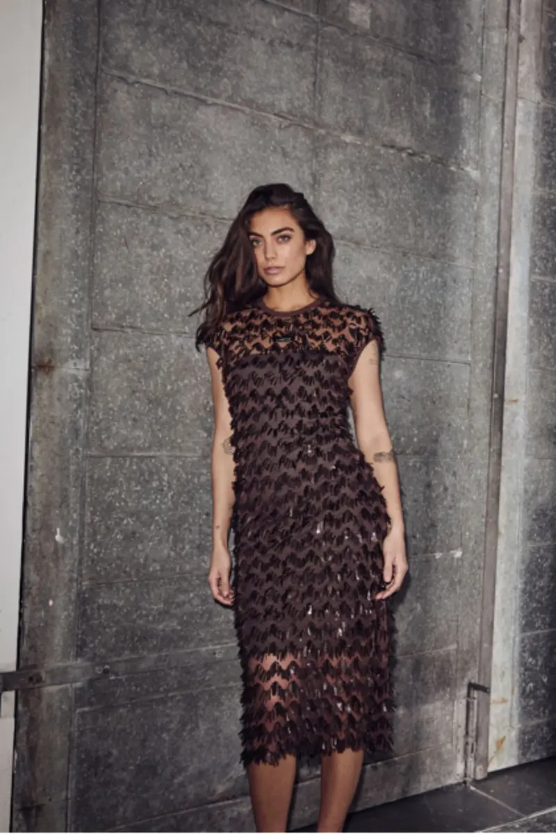 Haute L'Amitié - Limone Dress HL10628 - Mocca