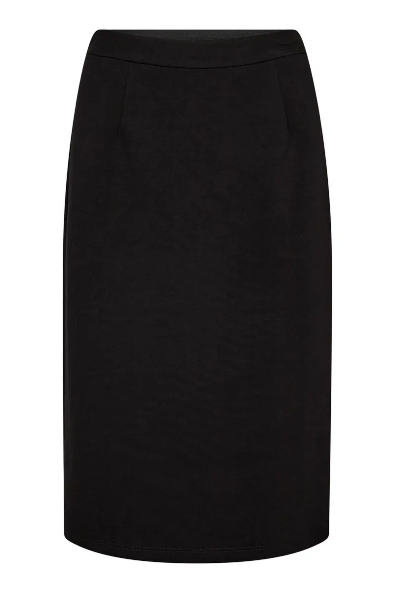 Haute L'Amitié - Maxi Split Pencil Skirt Hl10983 - Black