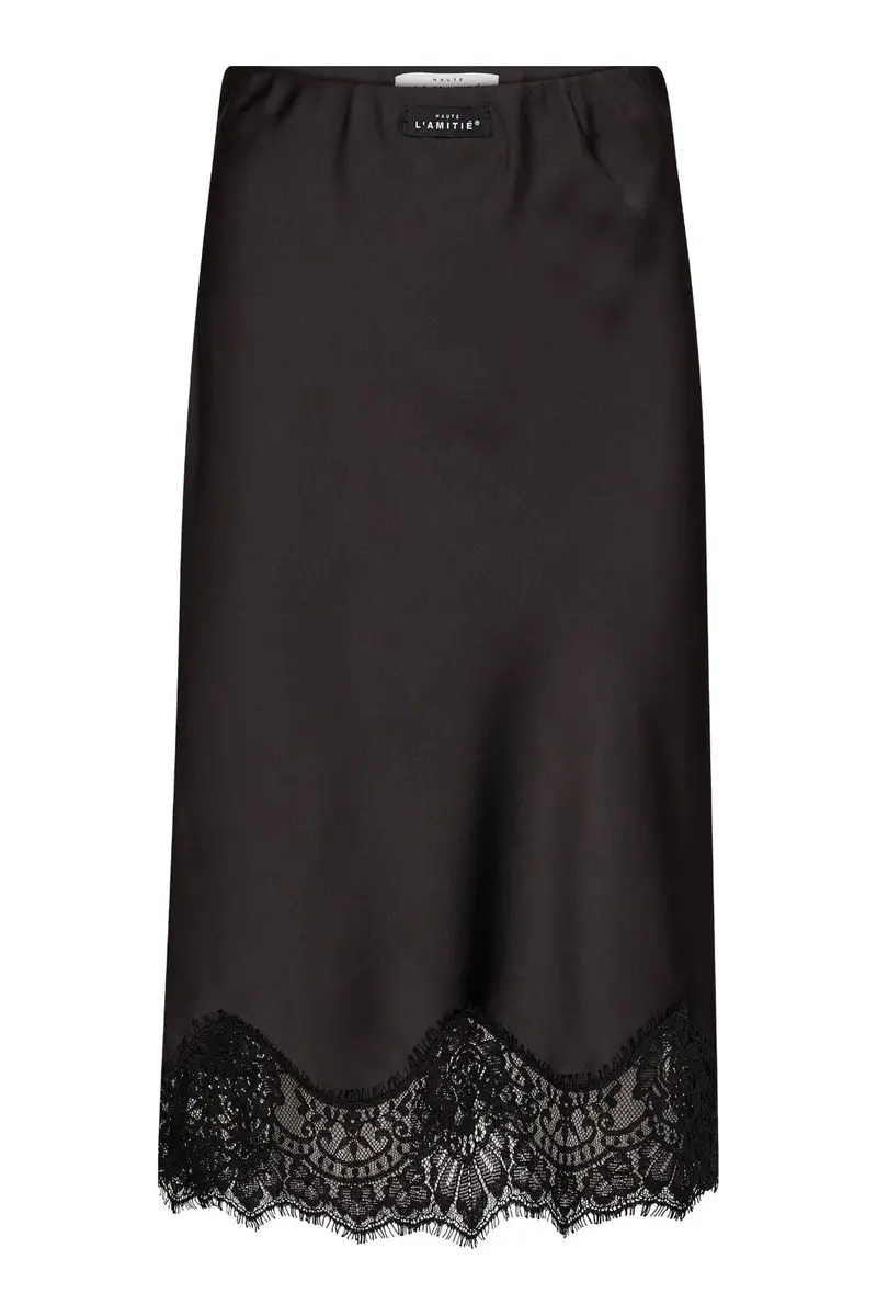 Haute L'Amitié - Naomi Lingerie Pencil Skirt HL10561 - Black