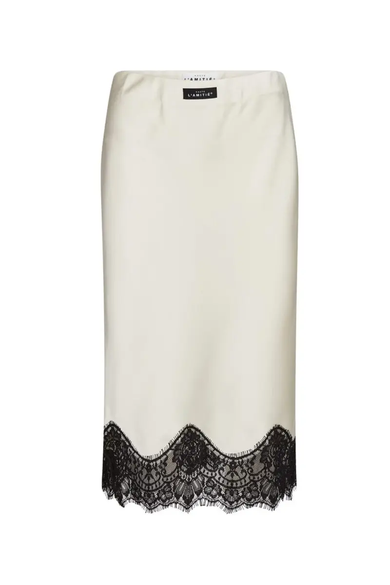 Haute L'Amitié - Naomi Lingerie Pencil Skirt HL10561 - Pearl