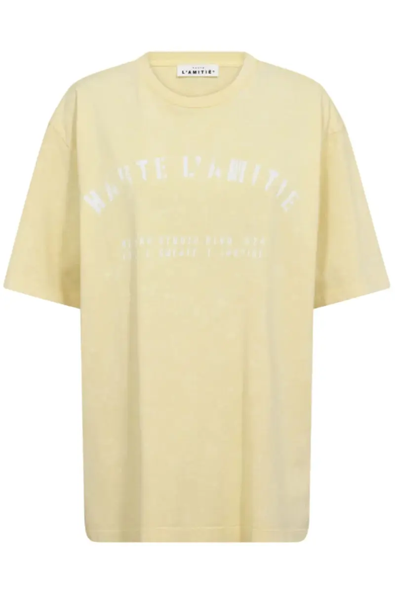 Haute L'Amitié - Noma Acid Curve Studio Tee HL10607 - Pale Acid Yellow