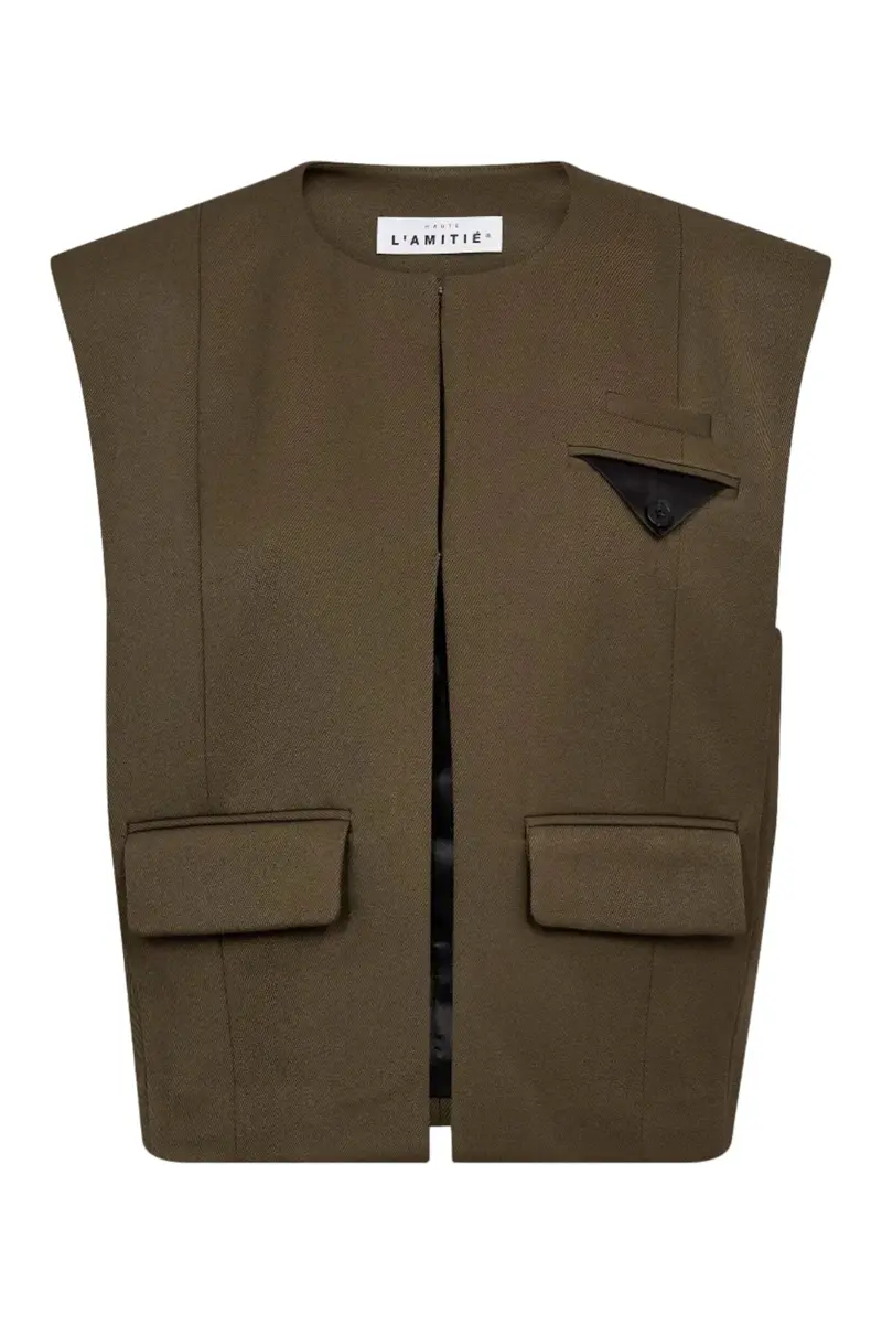 Haute L'Amitié - Premiere Box Waistcoat HL10162 - Army