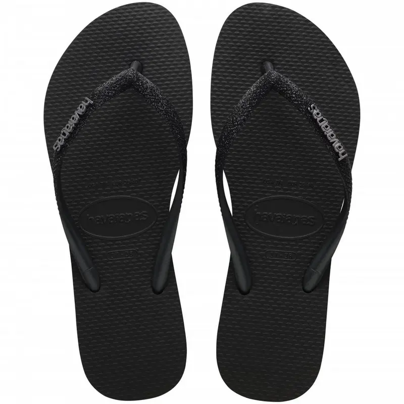 Havaianas - V. Slim Glitter Ii - Black/black