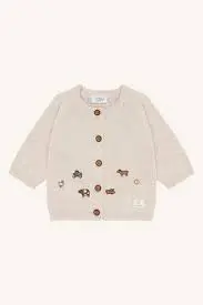HCCall knit Sand med dyr 35161
