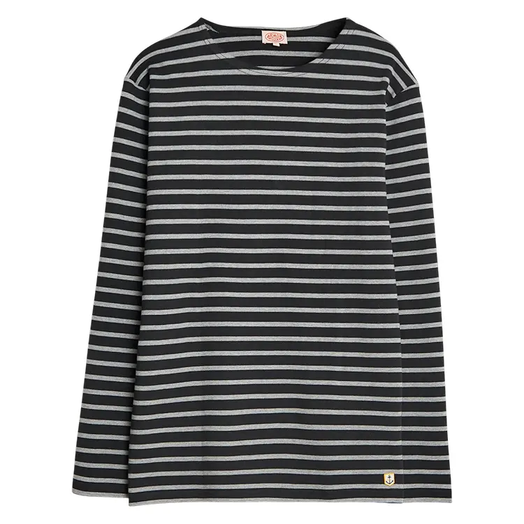 Heritage Breton Striped Shirt | Langærmet T-shirt | Unisex | Bomuld