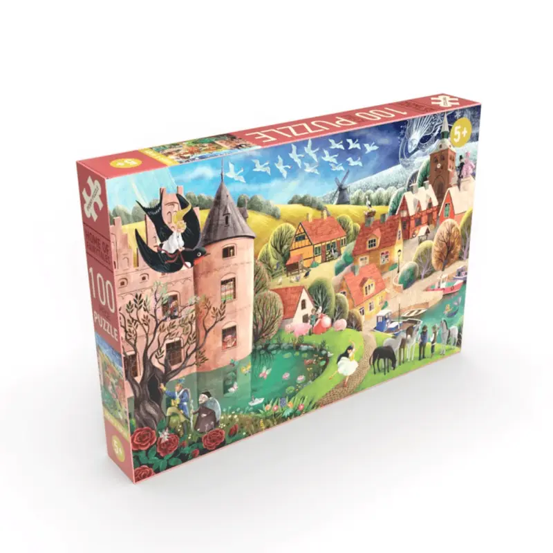 Home of Fairytales 100 XL brikker børnepuslespil +5 år fra Penny Puzzle