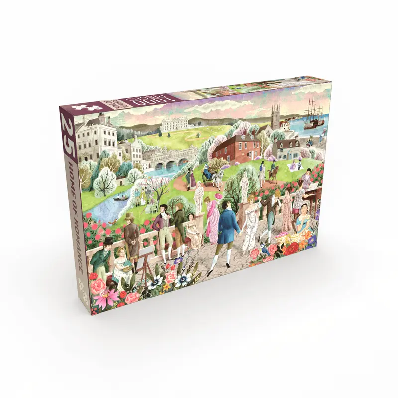 Home of Romance Jane Austen puslespil 1000 brikker fra Penny Puzzle