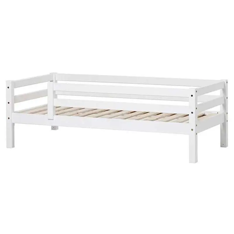 Hoppekids ECO Dream - Juniorseng m. Sengehest - Flere Størrelser - Hvid