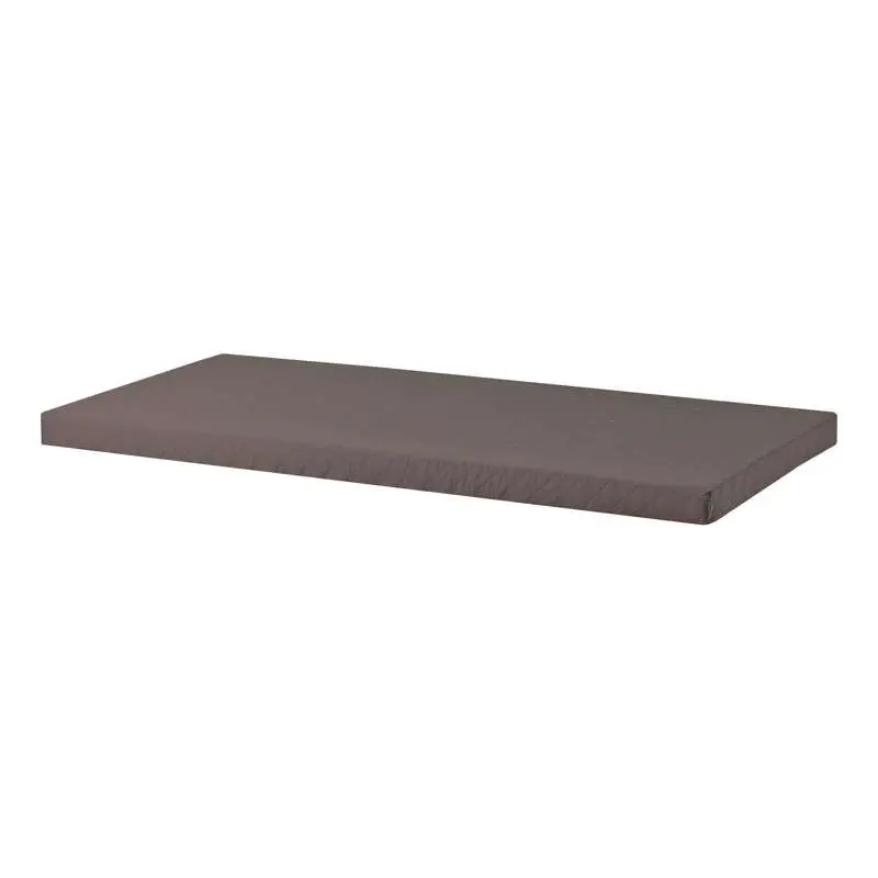 Hoppekids Quiltet Betræk til Madras - 12 cm. - Flere Størrelser - Granite Grey