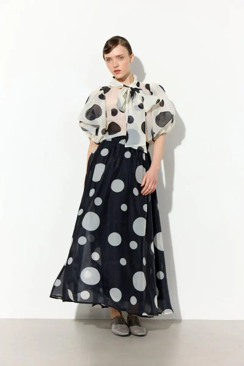 Hunkøn - Blair Long Skirt 26581 - Black