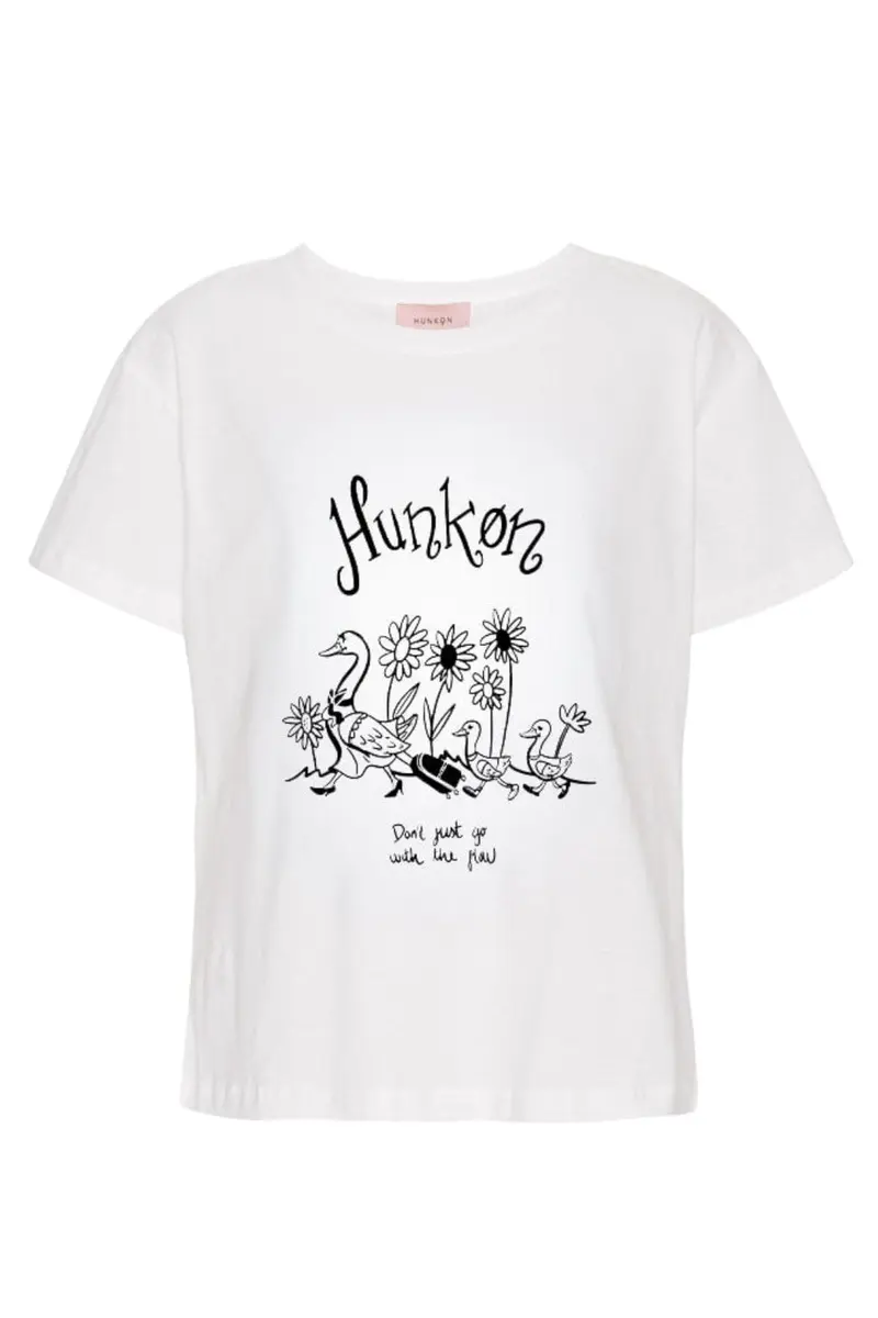 Hunkøn - Duckling T-Shirt 26347 - Black Duck