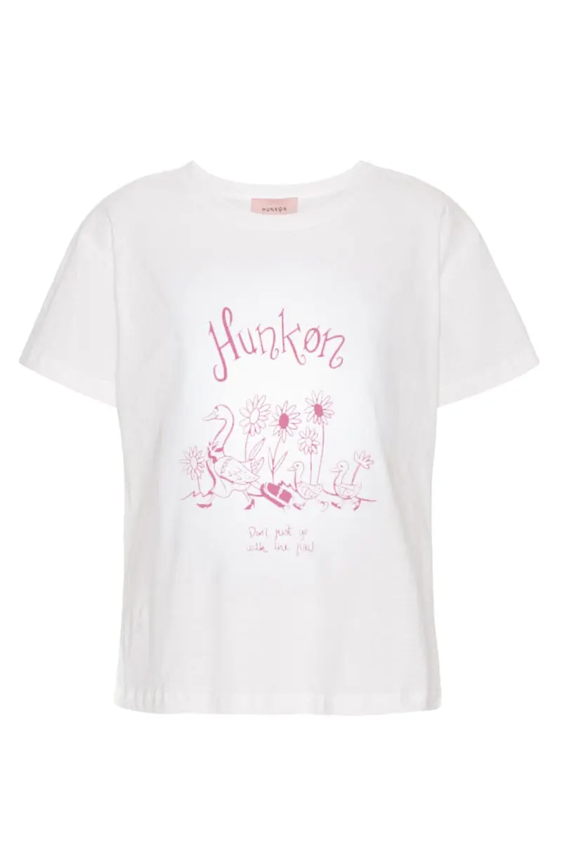 Hunkøn - Duckling T-Shirt 26347 - Pink Duck