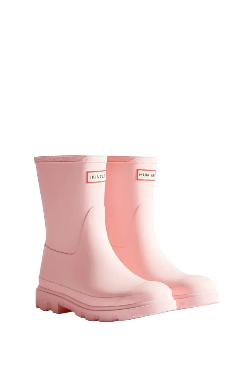 Hunter -  Downpour Short Boot Hfru0002251pf - Parfait Pink