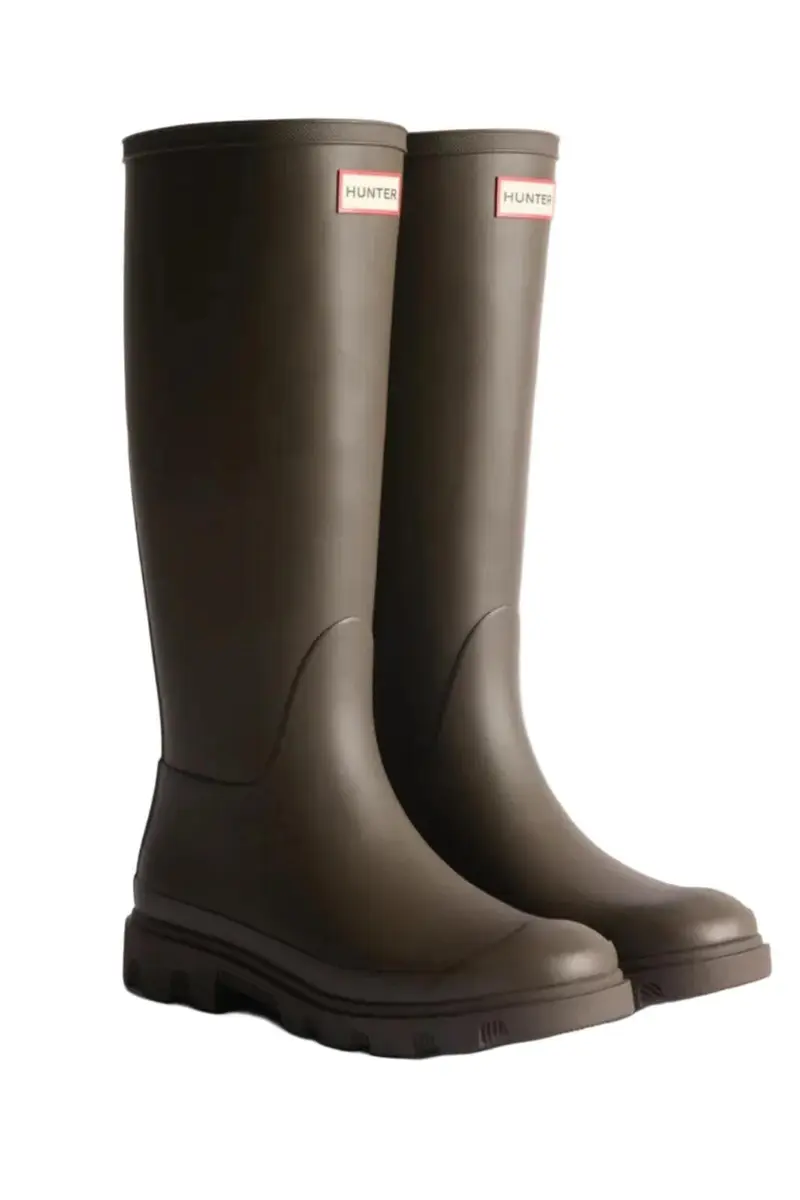 Hunter -  Downpour Tall Boot Hfru0001251cb - Chocolate Brown