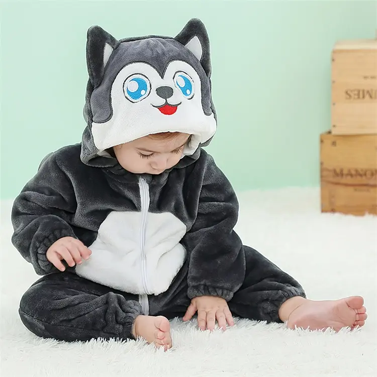 Husky Børnekostume