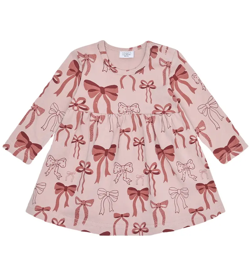 Hust and Claire kjole - HCKis Bows - Adobe Rose