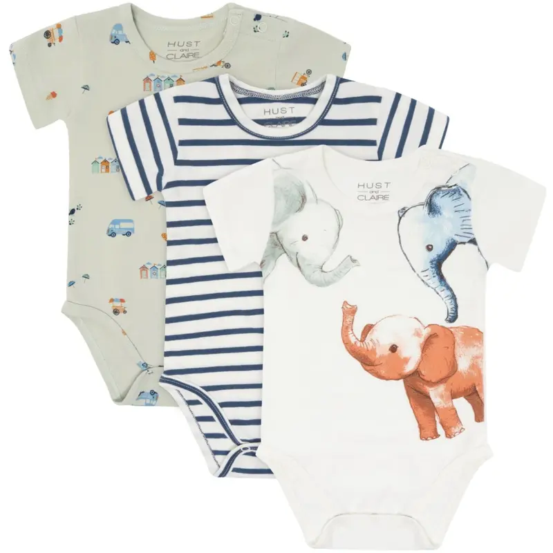Hust & Claire Green Foam Bertram 3-Pak Holiday