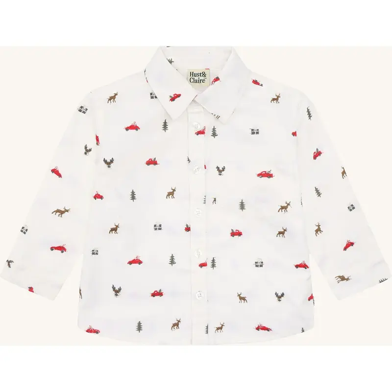 Hust & Claire Ross Skjorte Xmas