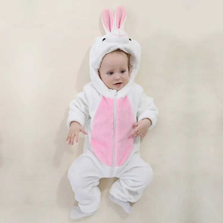 Hvid Kanin Børnekostume
