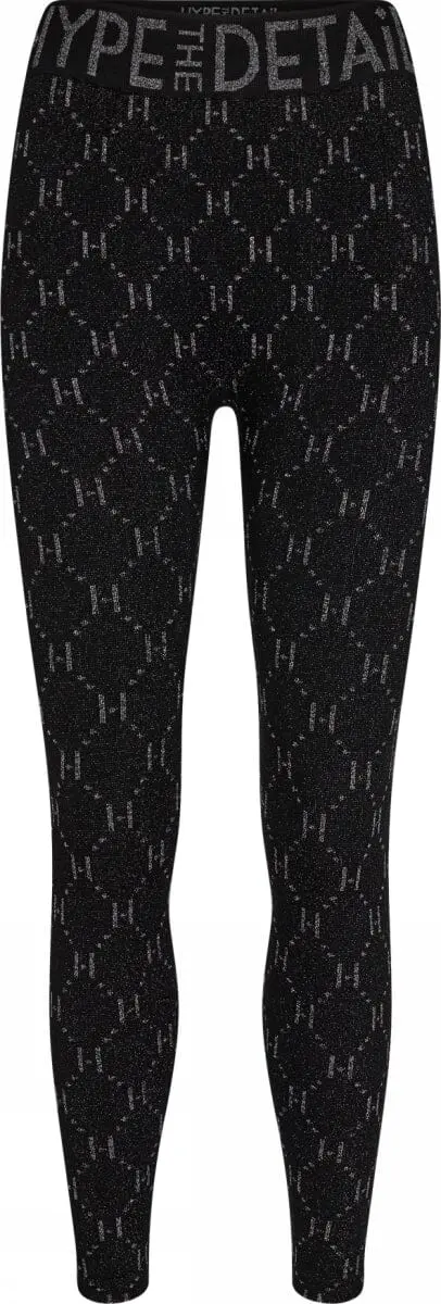 Hype The Detail - Legging w/lurex 21 - 4 Grå